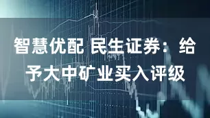 智慧优配 民生证券：给予大中矿业买入评级