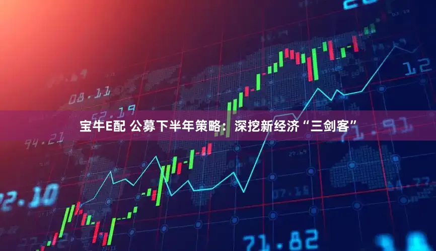宝牛E配 公募下半年策略：深挖新经济“三剑客”